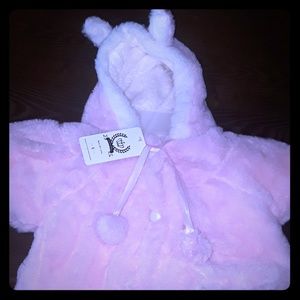 Pink baby jacket